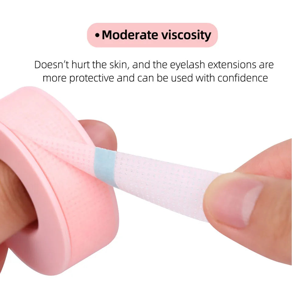 Sensitive Skin Using Silicone Eyelash Tape Gel Makeup Tools Materials for Eyelash Extensions and Lash Extension Tape Supplies