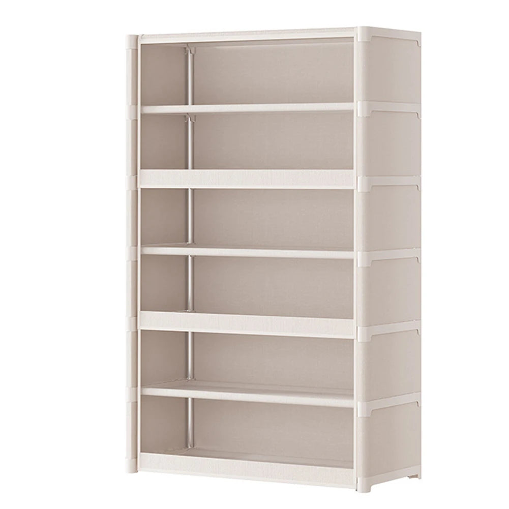 7 Tiers Shoe Rack Organizer with Lid Shoe Storage Cabinet with Clear Flip Door  Storage Cabinet for Bags  Books Clothes