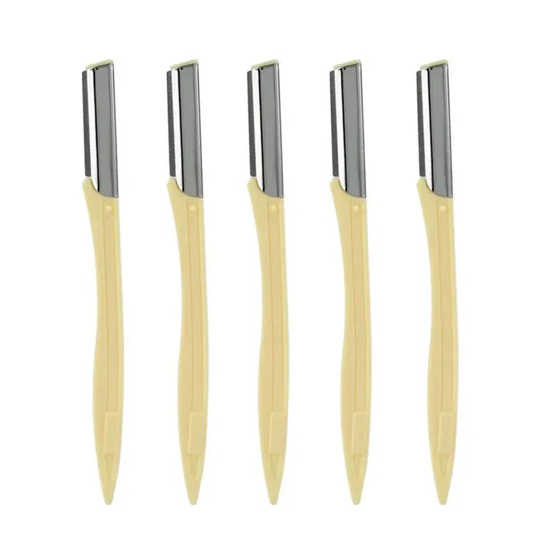 Karsyngirl 3/5/7Pc Eyebrow Razor Multipurpose Exfoliating Dermaplaning Makeup Tool Eye Brow Knife Face Hair Removal Blade Shaver