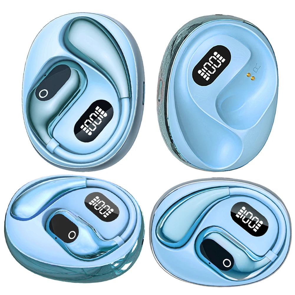 AI Intelligent Translator Earbuds 138 Languages Bluetooth-Compatible 5.3 Two-Way Voice Translator Waterproof Open Ear Headphones
