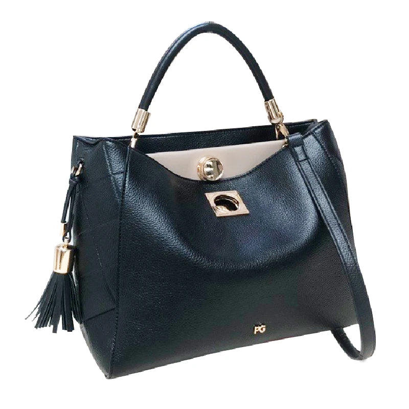 PG Designer Women's Tote Bag Cutout Metal Design Women's Tote Bag Luxury High Quality Fashion Niche Brand Women's Handbag