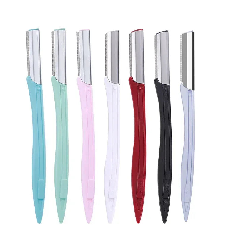 Karsyngirl 3/5/7Pc Eyebrow Razor Multipurpose Exfoliating Dermaplaning Makeup Tool Eye Brow Knife Face Hair Removal Blade Shaver