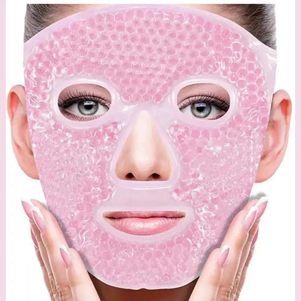 1pc Full Face Massage Ice Compress Can Be Used Repeatedly