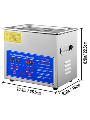 SucceBuy 6L Ultrasonic Cleaner Lave-Dishes Portable Washing Machine Dishwasher Digital Ultrasound Bath Home Clean Appliances